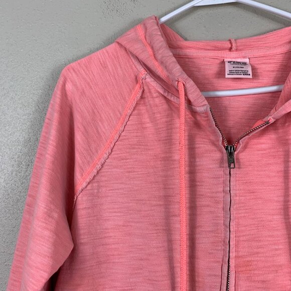 PINK Summer Lounge Cotton 2-pc Hoodie and Pants Set - Size Medium Jacket, XL Pan - Picture 4 of 14